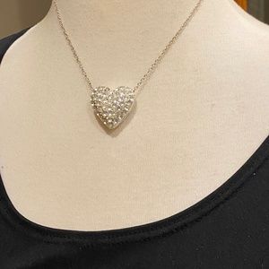 Puff heart pendant